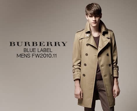 is burberry blue label for men